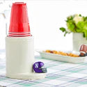 Nora Fleming Northwestern Helmet Mini