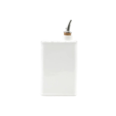 Vietri Lastra Holiday Olive Oil Can