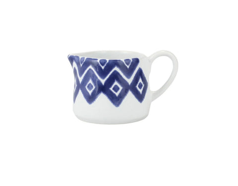 Vietri Santorini Diamond Creamer