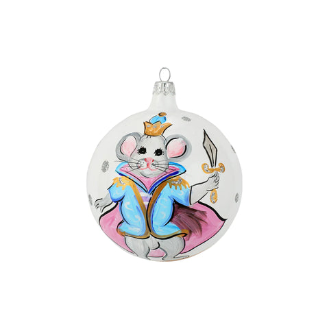 Vietri Nutcrackers Mouse King Ornament