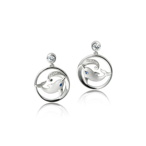 Alamea Dolphin Post Earrings