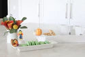 Nora Fleming Pinstripe Cracker Tray