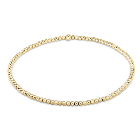 Enewton Classic Gold 2mm Bead Bracelet