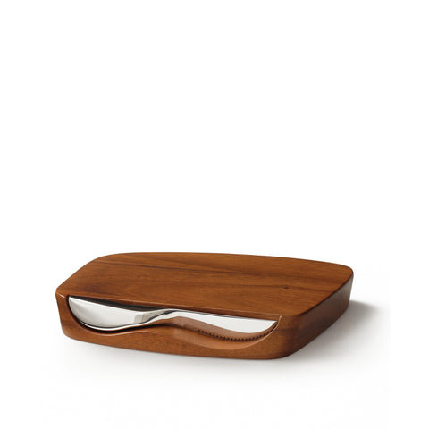 Nambe’ Blend Bar Board with Knife