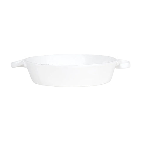 Vietri White Lastra Four Piece Bakeware Set