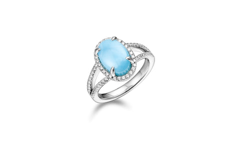 Alamea Larimar Oval Ring