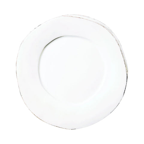 Vietri White Lastra Four Piece Place Setting