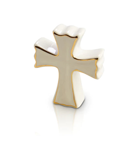 Nora Fleming White Cross Mini
