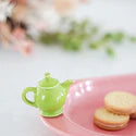 Nora Fleming Fiesta Bread Tray with Teapot Mini