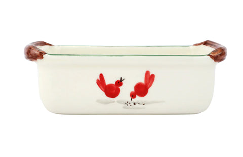 Vietri Old St. Nick Loaf Pan