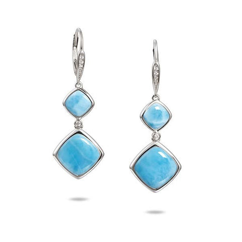 Alamea SS Larimar Earrings