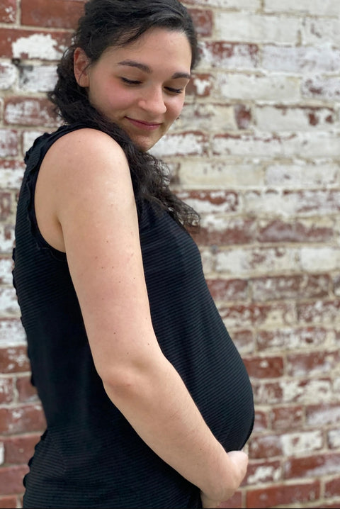 Angelrox Shift Tunic Tank Subtle Black
