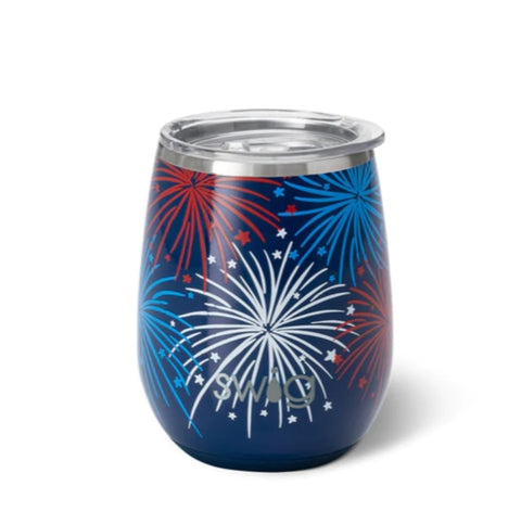 Swig Fireworks Stemless Wine Cup 14oz