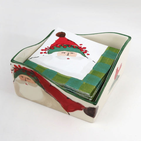 Vietri Old St. Nick Cocktail Napkins