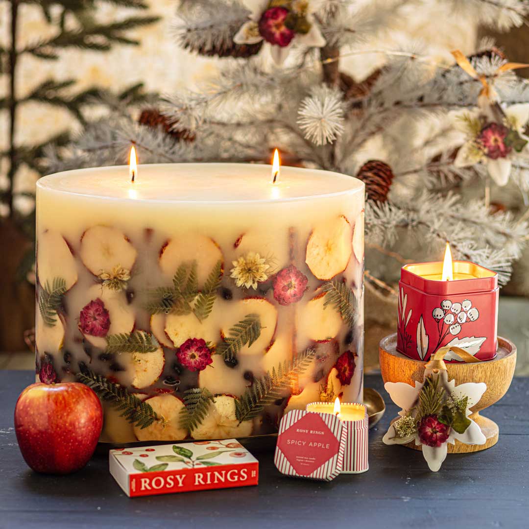 Rosy Rings Candles – Susan's Treasures