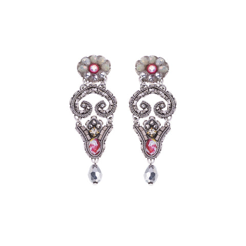 Ayala Bar Silver Odyssey Lamia Earrings