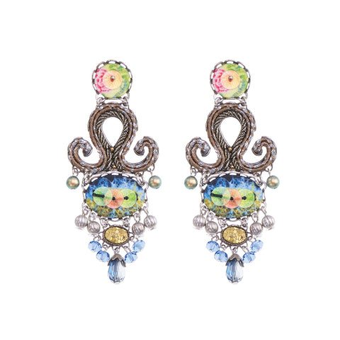 Ayala Bar Fiesta Green Dorothea Earrings