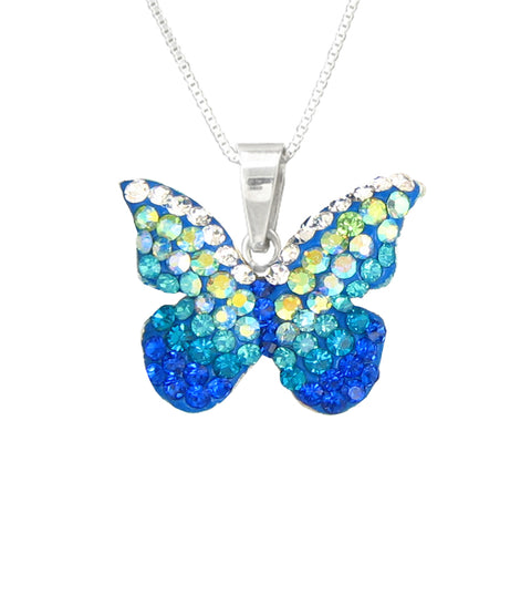 Mosaico Small Butterfly Pendant