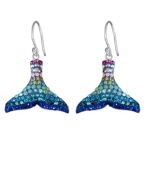 Mosaico Whale Tail Earrings
