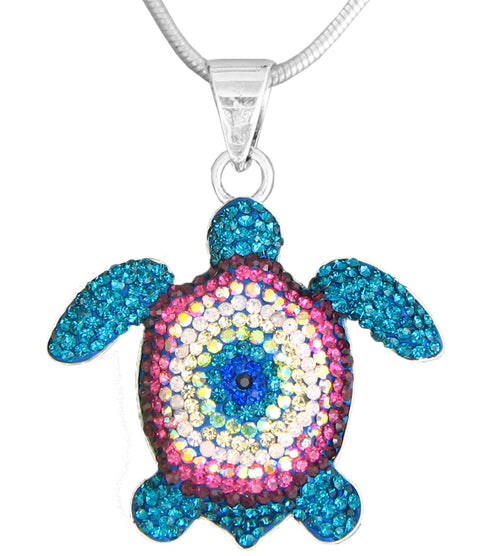 Mosaico Large Turtle Pendant
