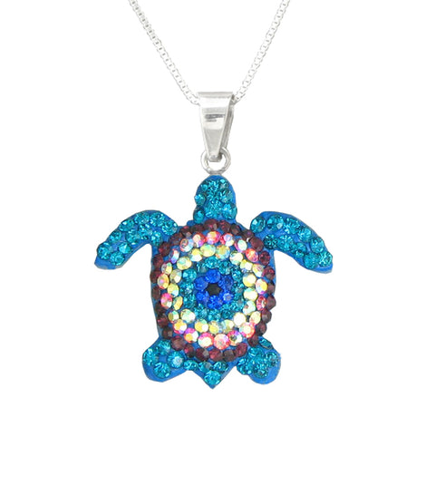 Mosaico Small Turtle Pendant