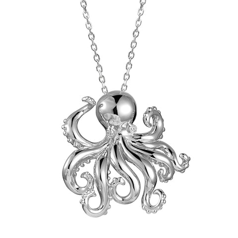 Alamea Octopus Pendant Necklace