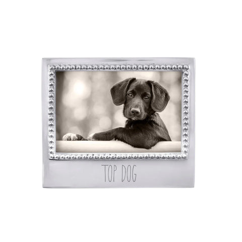 Mariposa Top Dog Beaded 4x6 Frame