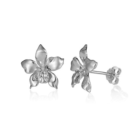 Alamea Orchid Post Earrings