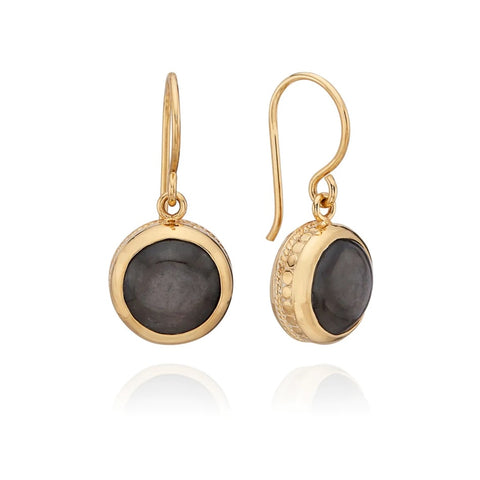 Anna Beck Grey Sapphire Drop Earrings