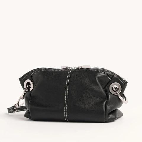 Hammitt Daniel Crossbody Clutch Tempo Black/Silver