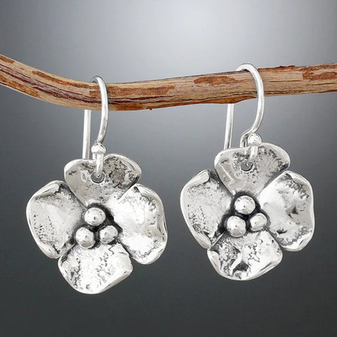 Sherry Tinsman Dogwood Flower Earrings