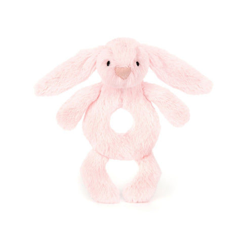 JELLYCAT BASHFUL PINK RING RATTLE