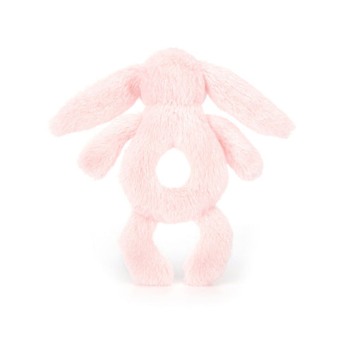 JELLYCAT BASHFUL PINK RING RATTLE