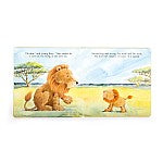 JELLYCAT THE VERY BRAVE LION BOOK