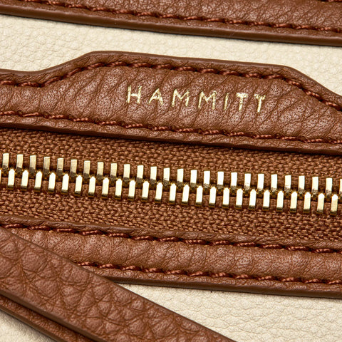 Hammitt Charles Crossbody Medium Courtyard Cream/Brushed Gold