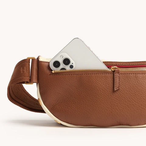 Hammitt Charles Crossbody Medium Courtyard Cream/Brushed Gold