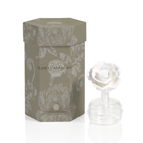 Zodax Mini Grand Casablanca Porcelain Diffuser Tahitian Gardenia