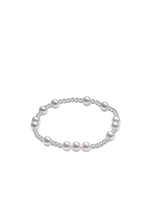 enewton hope unwritten sterling 6mm bead bracelet - pearl