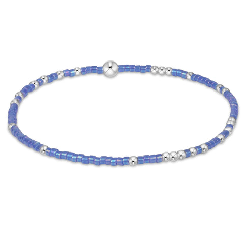 enewton hope unwritten sterling bracelet - bright blue