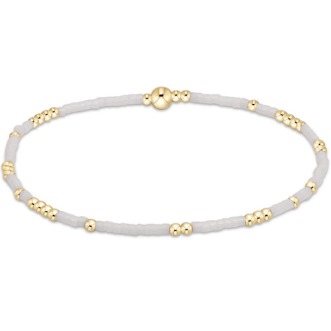 enewton hope unwritten bracelet - white
