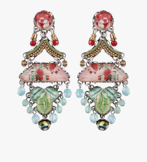 Ayala Bar Flower Garden Alyssum Earrings
