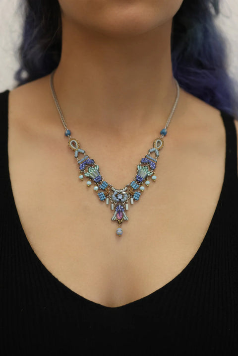 Ayala Bar Blue Bird Parrot Necklace