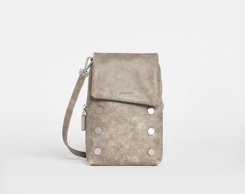 Hammitt VIP Mobile Pewter/Brushed Silver Crossbody