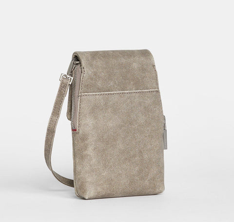 Hammitt VIP Mobile Pewter/Brushed Silver Crossbody
