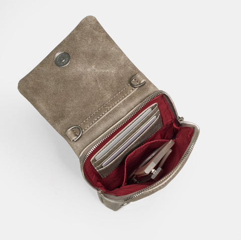 Hammitt VIP Mobile Pewter/Brushed Silver Crossbody
