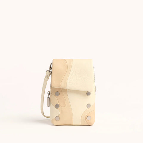 Hammitt VIP Mobile Coastal Cream/Brushed Silver Crossbody