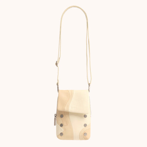 Hammitt VIP Mobile Coastal Cream/Brushed Silver Crossbody