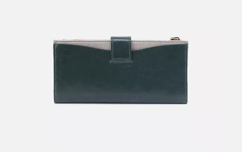 Hobo MAX Continental Wallet Sage Leaf