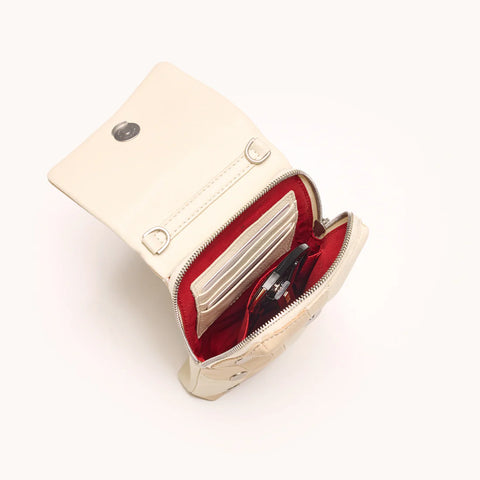Hammitt VIP Mobile Coastal Cream/Brushed Silver Crossbody