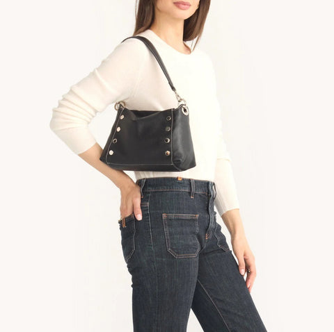 Hammitt Bryant Medium Tempo Black/Silver Crossbody/Shoulder Bag